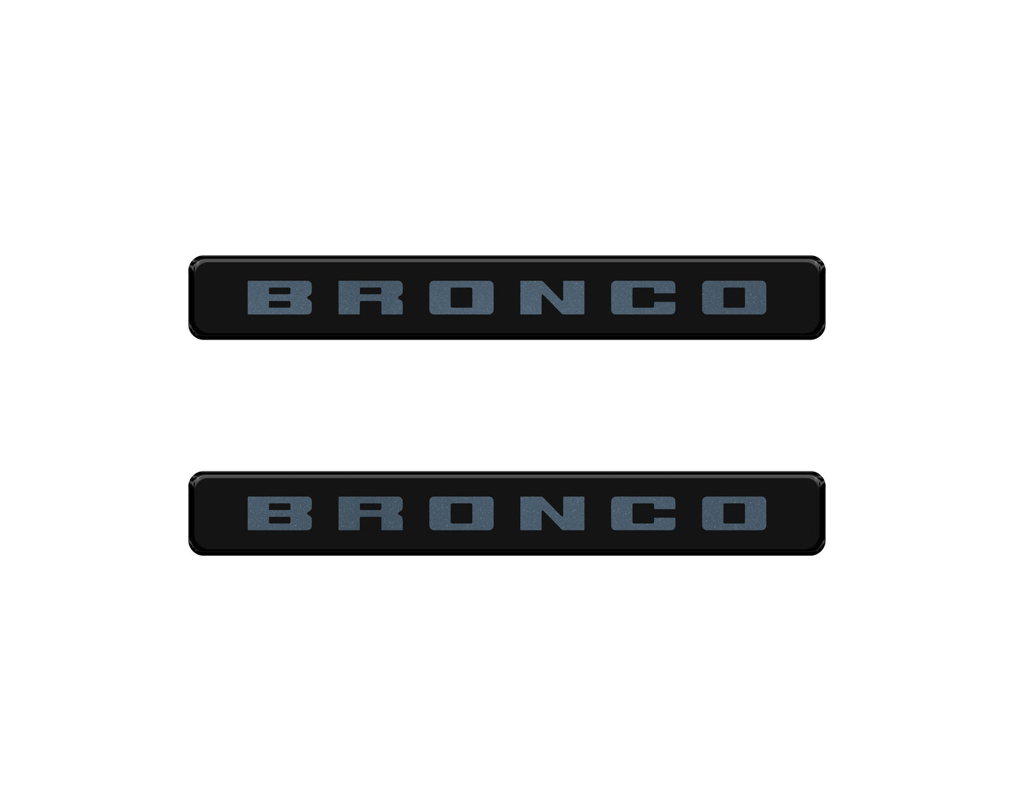 Bronco Logoed Door Sill Overlay Fits 2021-2026 Ford Bronco Sport