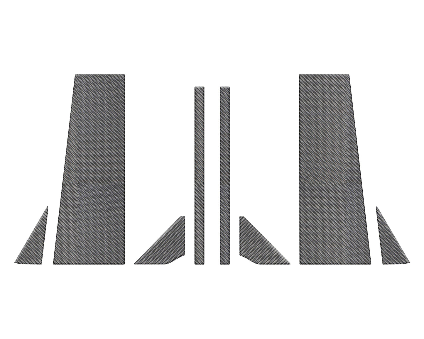 Door Pillar Accent Overlays Fits 2021-2026 Ford Bronco