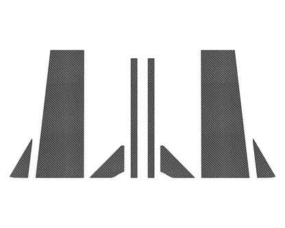 Door Pillar Accent Overlays Fits 2021-2026 Ford Bronco