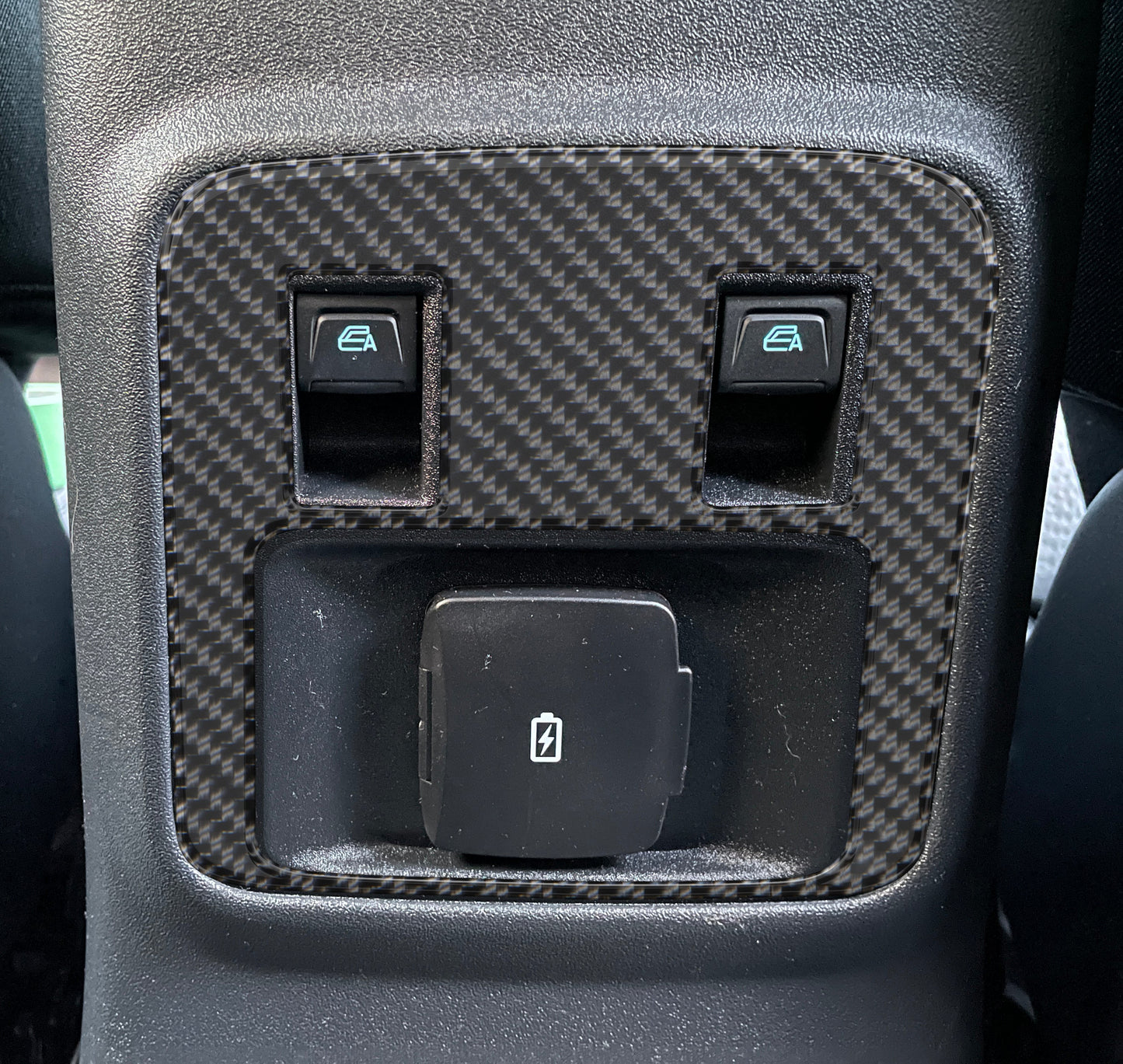 Rear Center Console Accent Overlays Fits 2021-2026 Ford Bronco