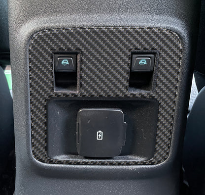 Rear Center Console Accent Overlays Fits 2021-2026 Ford Bronco