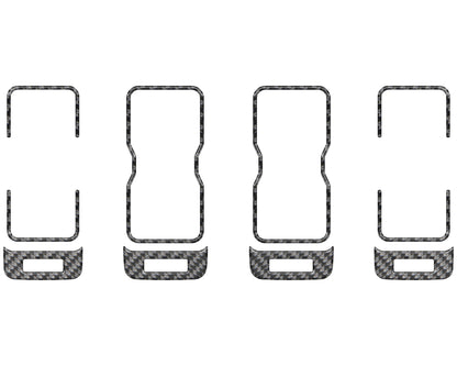 A.C. Vent Accent Trim Fits 2021-2026 Ford Bronco