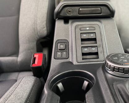 Mirror Control Switch Accent Overlay Fits 2021-2026 Ford Bronco