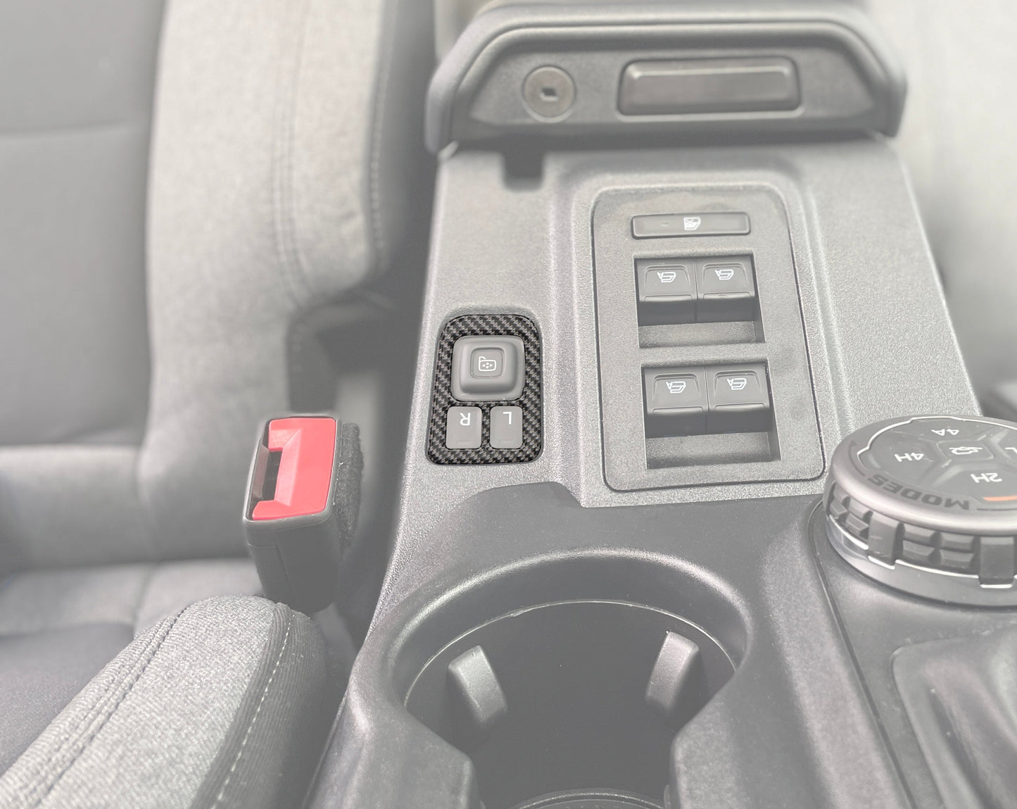 Mirror Control Switch Accent Overlay Fits 2021-2026 Ford Bronco