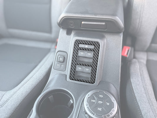 Window Control Switch Accent Overlay Fits 2021-2026 Ford Bronco