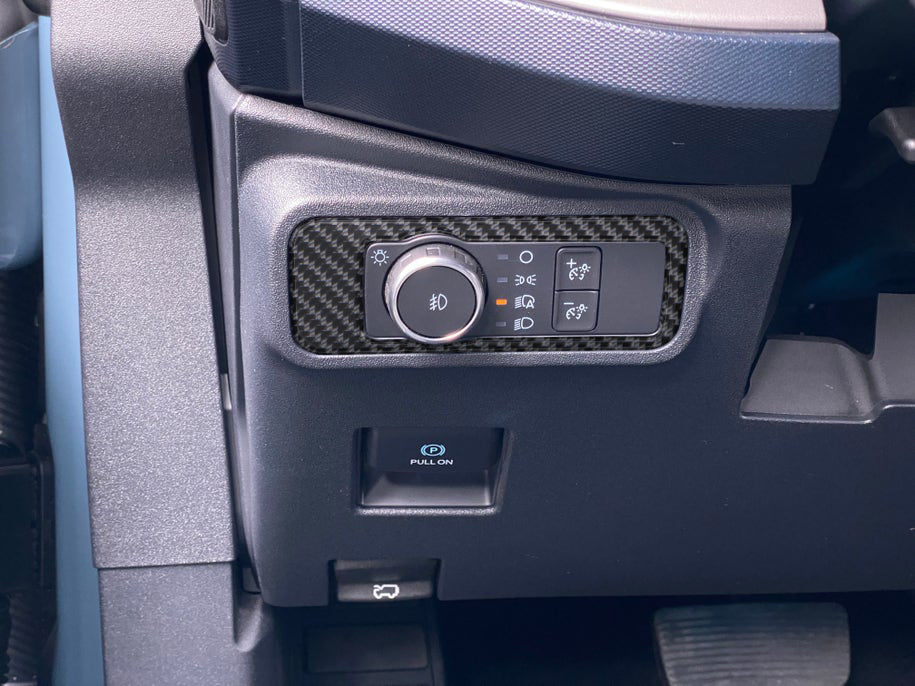 Headlight Switch Accent Overlay Fits 2021-2026 Ford Bronco