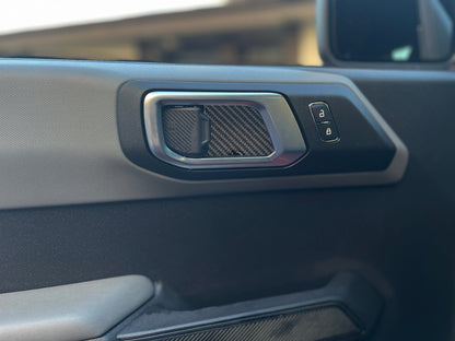 Door Latch Inserts Fits 2021-2026 Ford Bronco