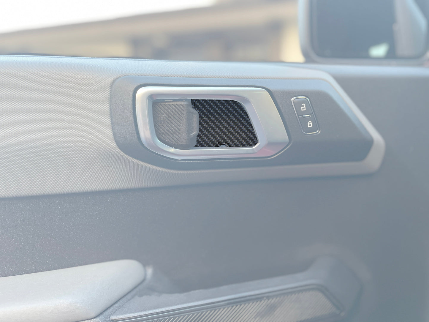 Door Latch Inserts Fits 2021-2026 Ford Bronco