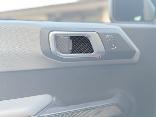 Door Latch Inserts Fits 2021-2026 Ford Bronco