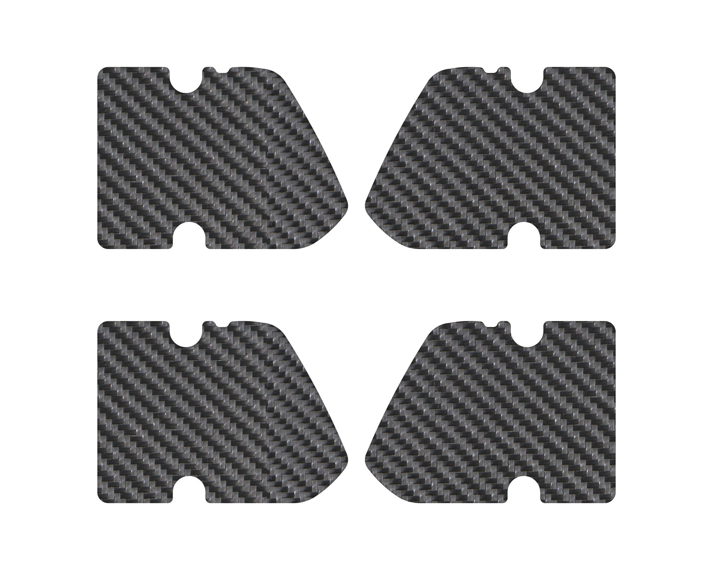 Door Latch Inserts Fits 2021-2026 Ford Bronco