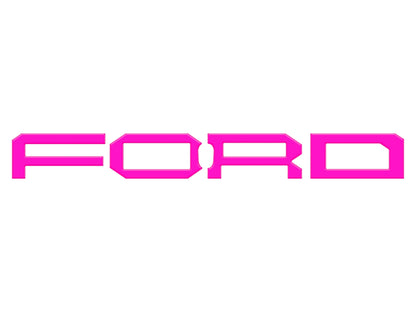 Raptor Front Grill Letter Overlays Fits 2022-2026 Ford Bronco