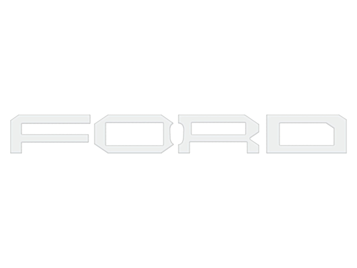 Raptor Front Grill Letter Overlays Fits 2022-2026 Ford Bronco