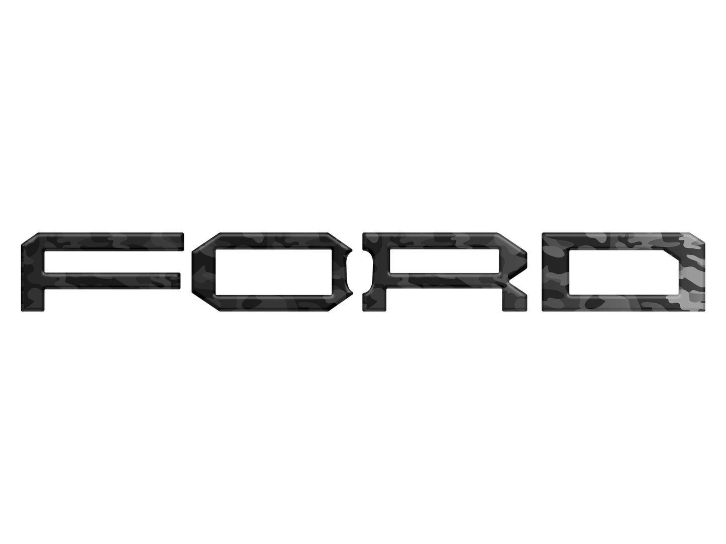 Raptor Front Grill Letter Overlays Fits 2022-2026 Ford Bronco