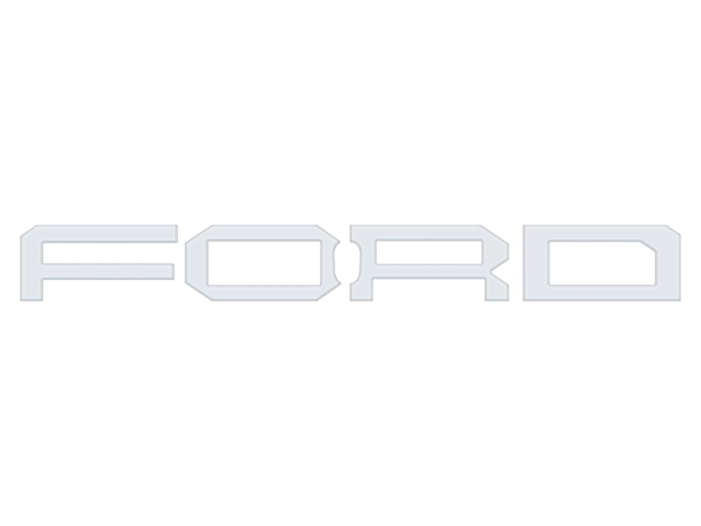 Raptor Front Grill Letter Overlays Fits 2022-2026 Ford Bronco