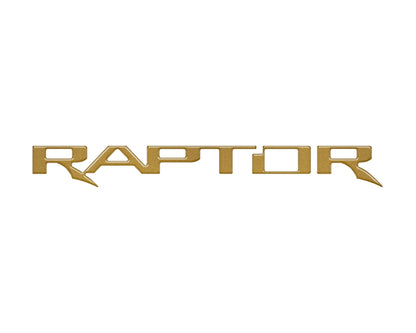 Raptor Emblem Inserts Fits 2022-2026 Ford Bronco Raptor