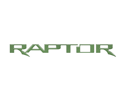 Raptor Emblem Inserts Fits 2022-2026 Ford Bronco Raptor