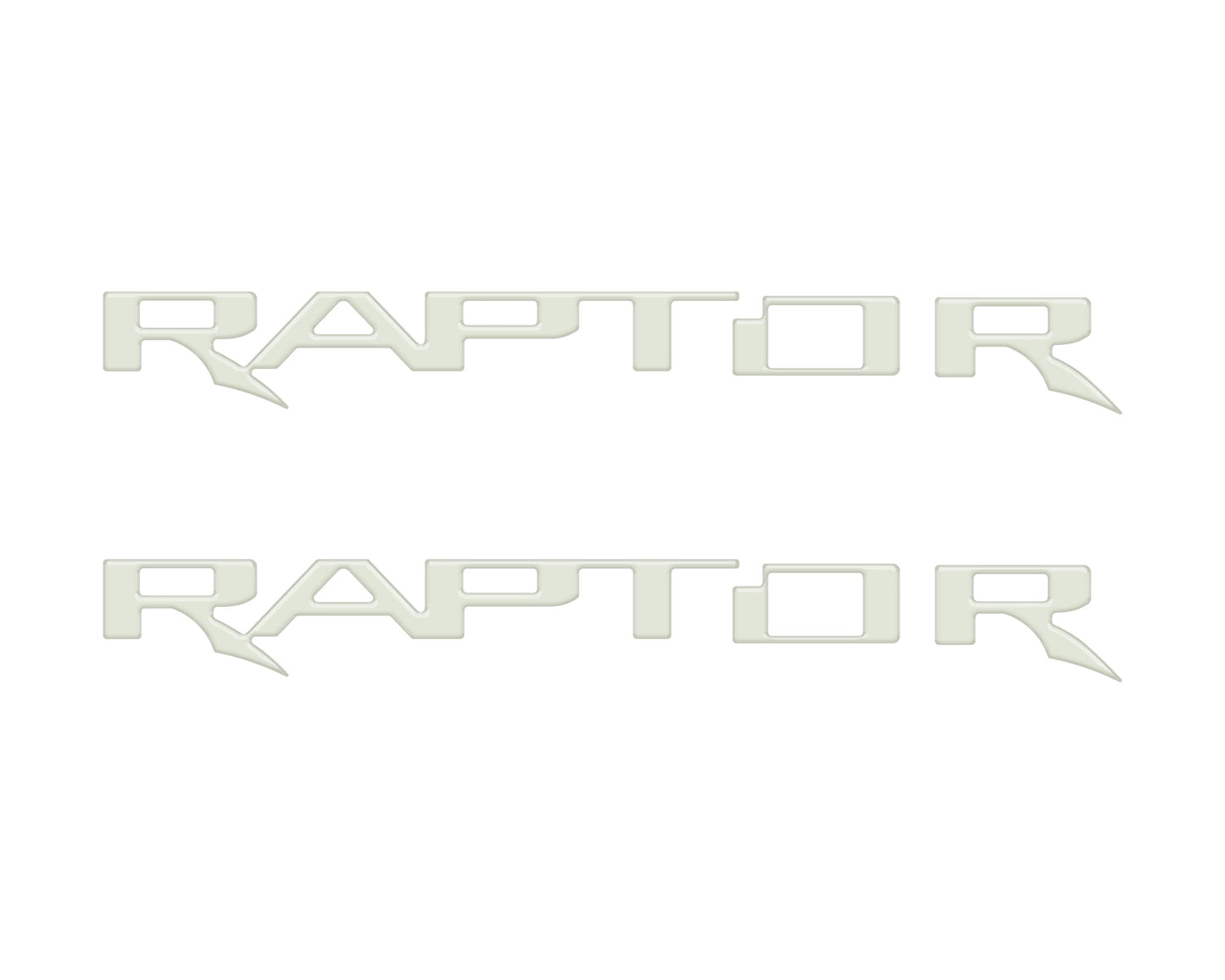 Raptor Emblem Inserts Fits 2022-2026 Ford Bronco Raptor