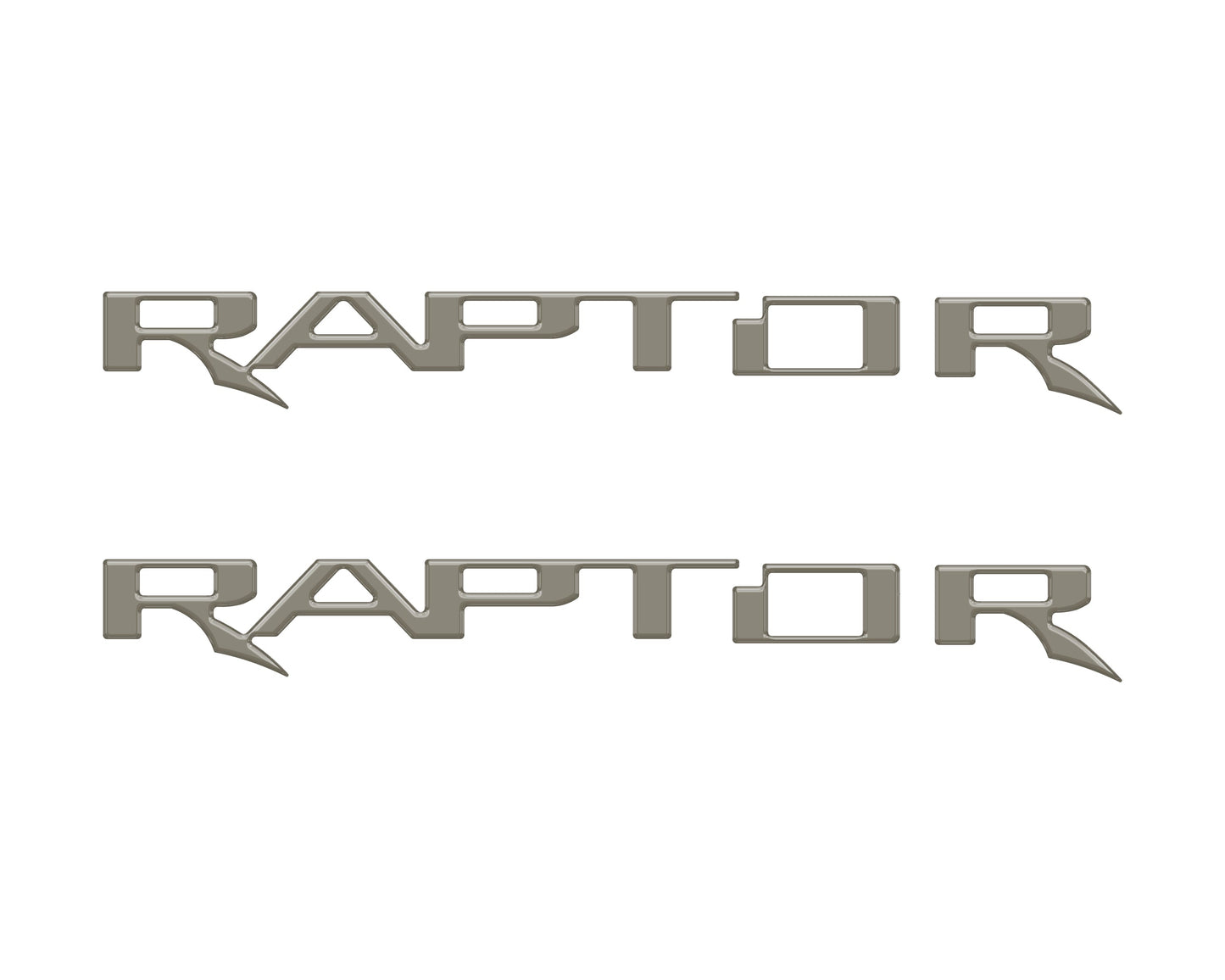 Raptor Emblem Inserts Fits 2022-2026 Ford Bronco Raptor