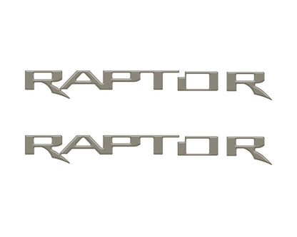 Raptor Emblem Inserts Fits 2022-2026 Ford Bronco Raptor