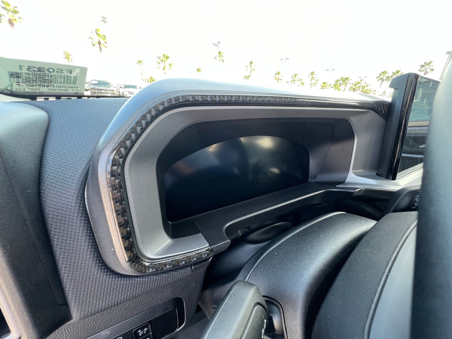 Speedo Accent Trim Fits 2025-2026 Ford Bronco Sport