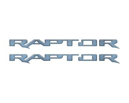 Raptor Running Board Letter Overlays Fits 2022-2026 Ford Bronco Raptor