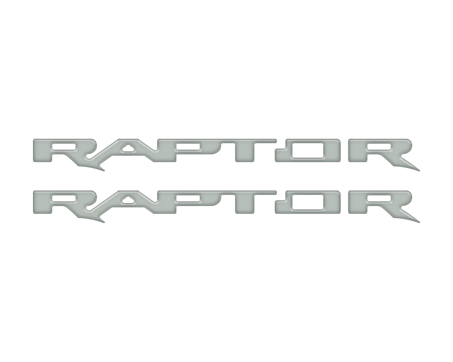 Raptor Running Board Letter Overlays Fits 2022-2026 Ford Bronco Raptor