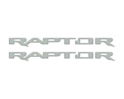 Raptor Running Board Letter Overlays Fits 2022-2026 Ford Bronco Raptor