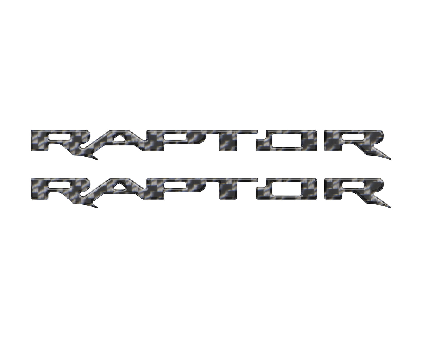Raptor Running Board Letter Overlays Fits 2022-2026 Ford Bronco Raptor