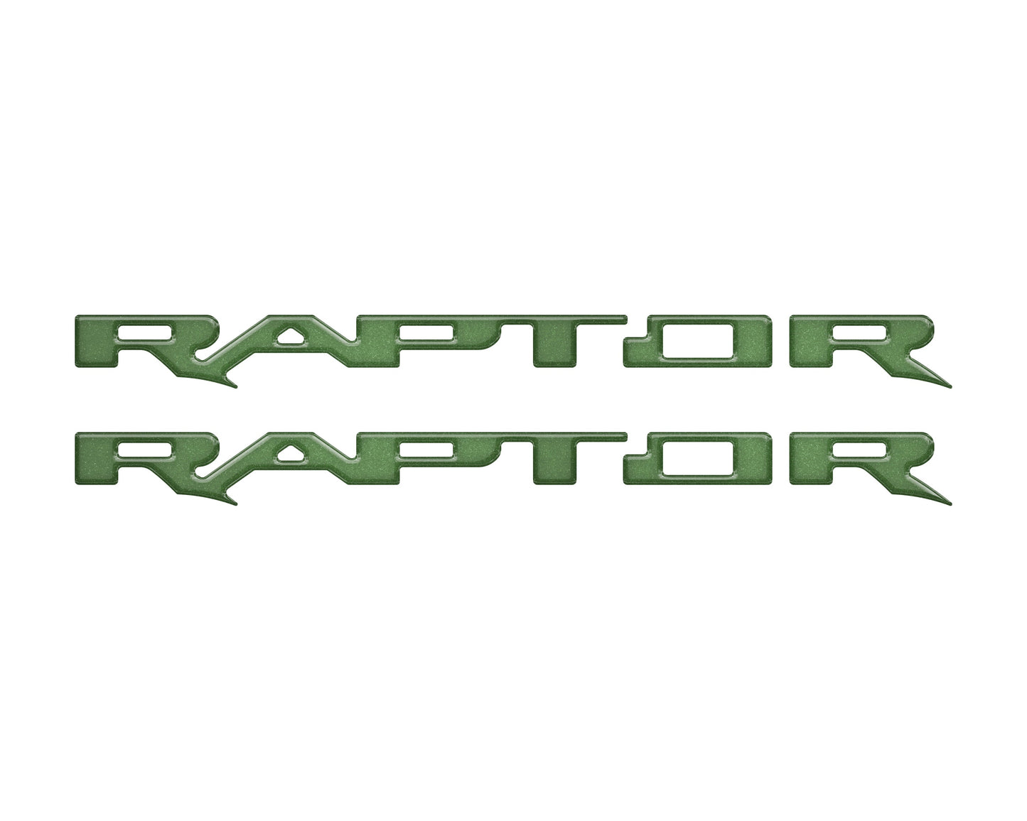Raptor Running Board Letter Overlays Fits 2022-2026 Ford Bronco Raptor