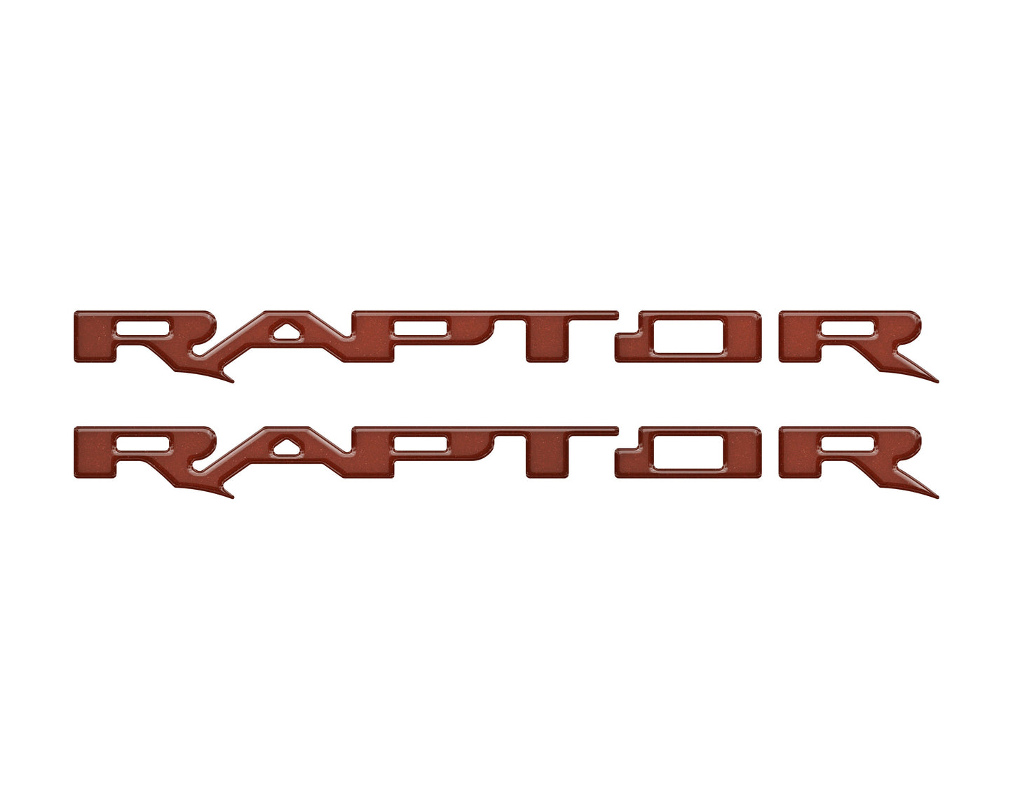Raptor Running Board Letter Overlays Fits 2022-2026 Ford Bronco Raptor