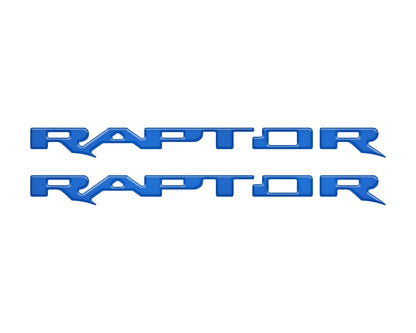Raptor Running Board Letter Overlays Fits 2022-2026 Ford Bronco Raptor