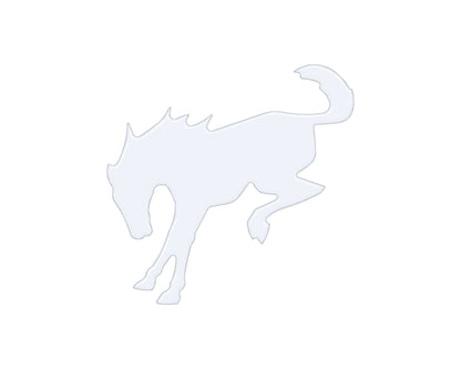 Bucking Bronco Trunk Emblem Inserts Fits 2022-2026 Ford Bronco