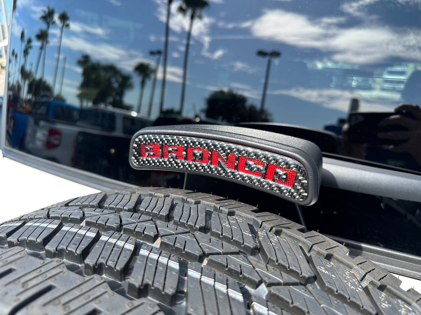 Third Brake Light Overlay Fits 2021-2026 Ford Bronco