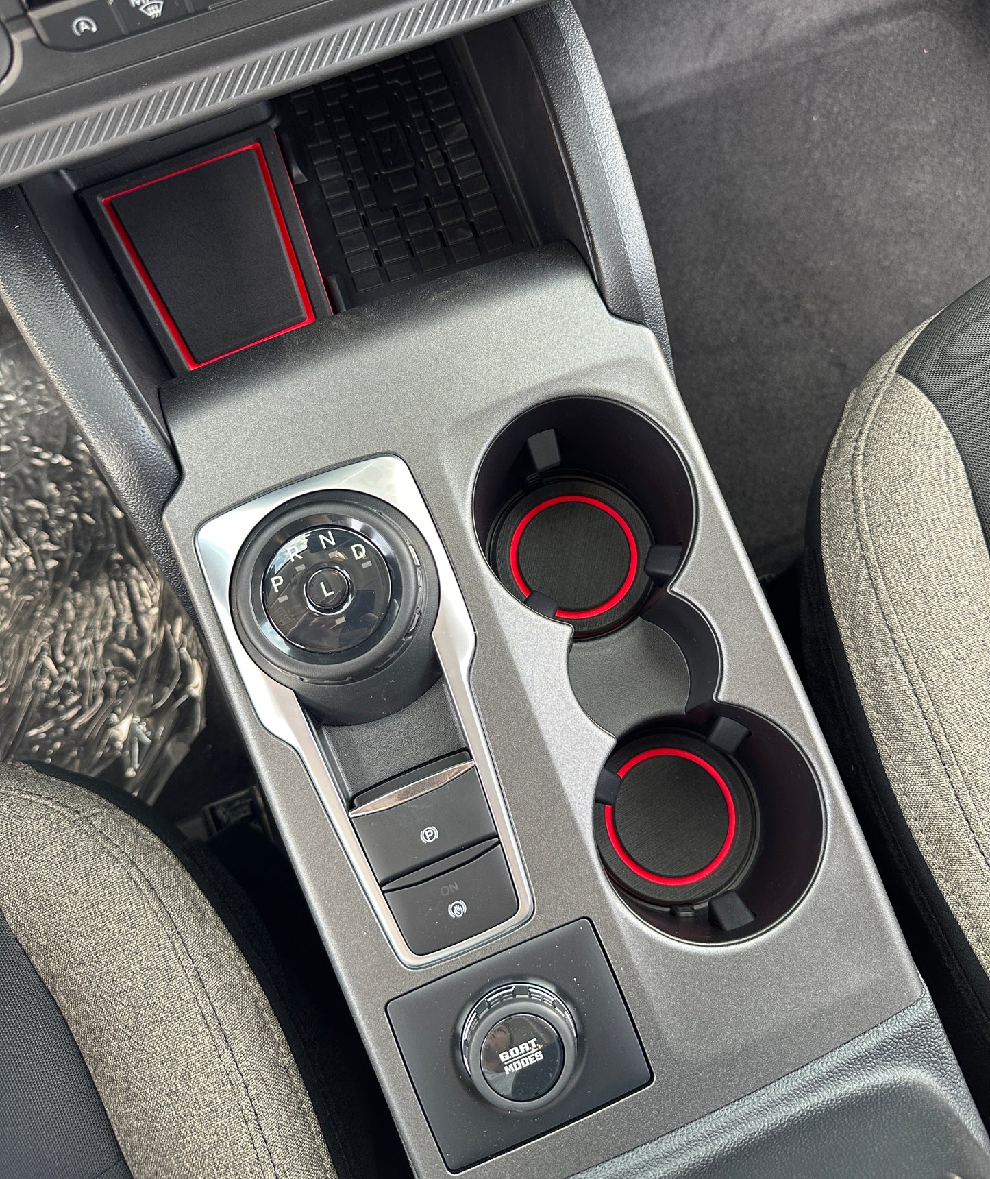 Center Console Foam Inserts Fits 2025-2026 Ford Bronco Sport