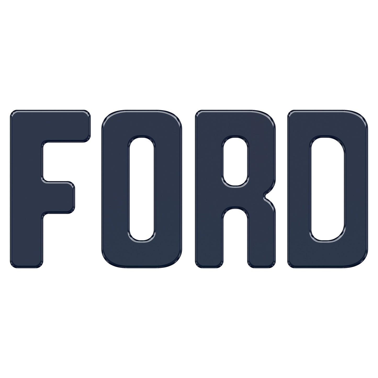 Slideout Tailgate Letter Inserts Fits 2021-2026 Ford Bronco