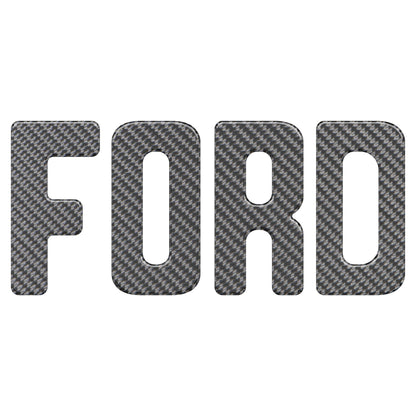 Slideout Tailgate Letter Inserts Fits 2021-2026 Ford Bronco