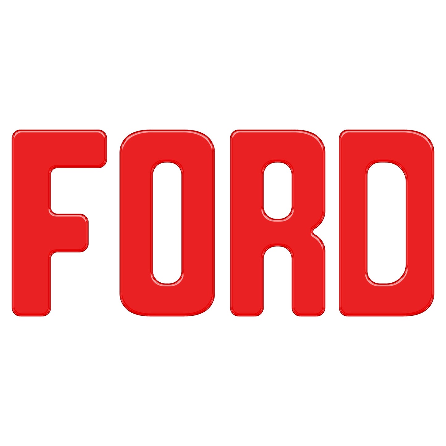 Slideout Tailgate Letter Inserts Fits 2021-2026 Ford Bronco