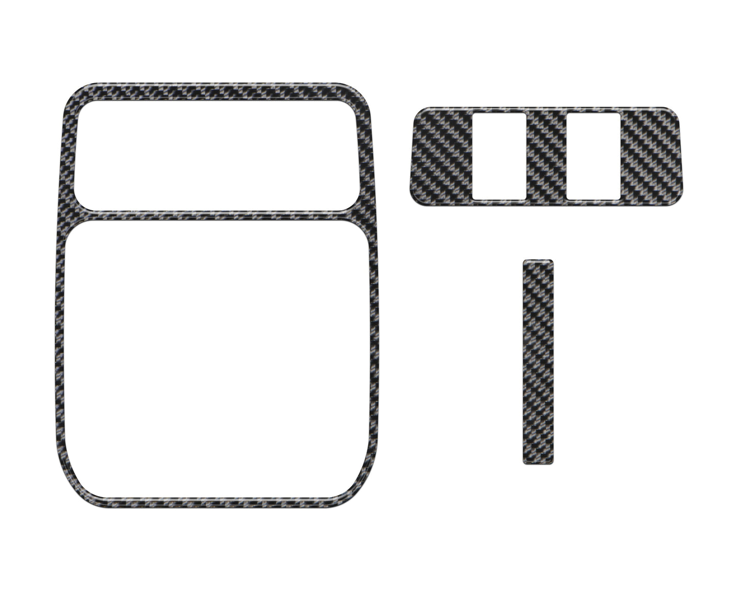 Rear Center Console Accent Trim Fits 2025-2026 Ford Bronco