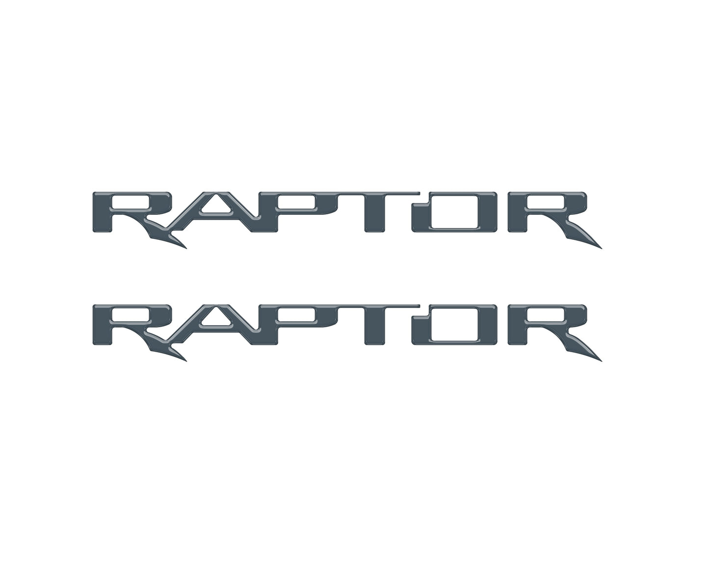 Raptor Floor Mat Emblem Inserts Fits 2022-2026 Ford Bronco Raptor
