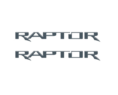 Raptor Floor Mat Emblem Inserts Fits 2022-2026 Ford Bronco Raptor