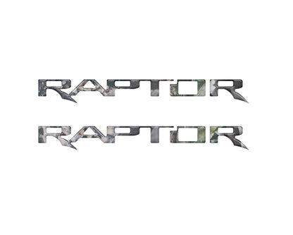 Raptor Floor Mat Emblem Inserts Fits 2022-2026 Ford Bronco Raptor