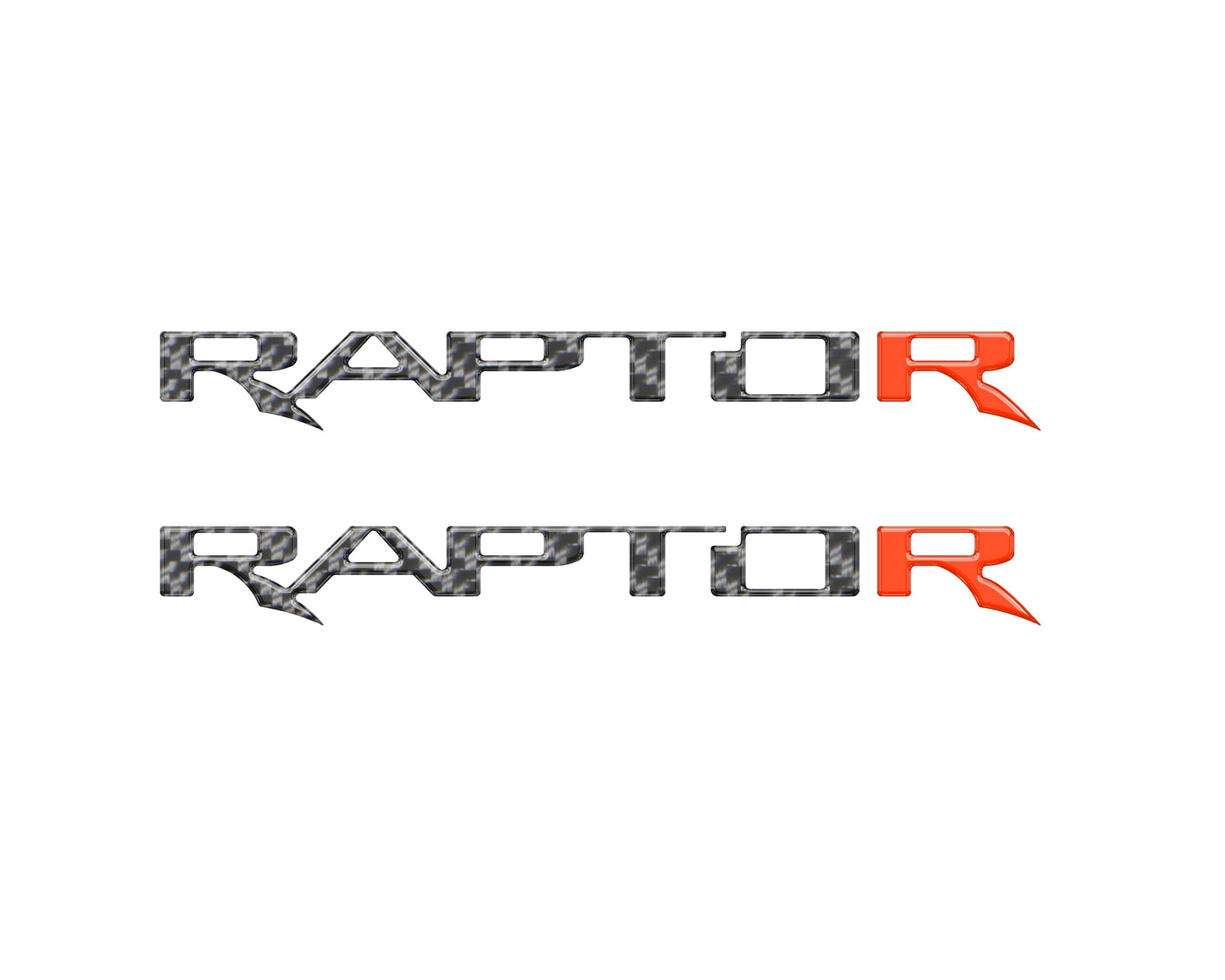 Raptor Floor Mat Emblem Inserts Fits 2022-2026 Ford Bronco Raptor