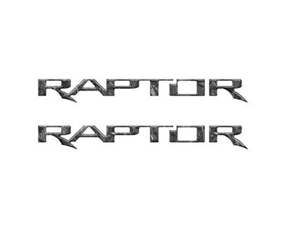 Raptor Floor Mat Emblem Inserts Fits 2022-2026 Ford Bronco Raptor