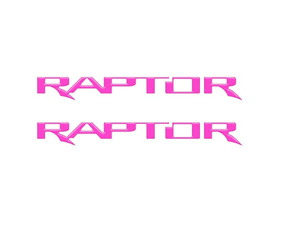 Raptor Floor Mat Emblem Inserts Fits 2022-2026 Ford Bronco Raptor