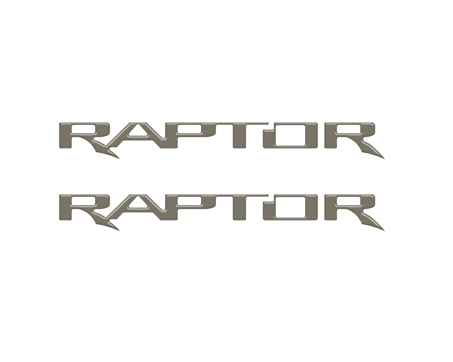 Raptor Floor Mat Emblem Inserts Fits 2022-2026 Ford Bronco Raptor