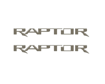 Raptor Floor Mat Emblem Inserts Fits 2022-2026 Ford Bronco Raptor