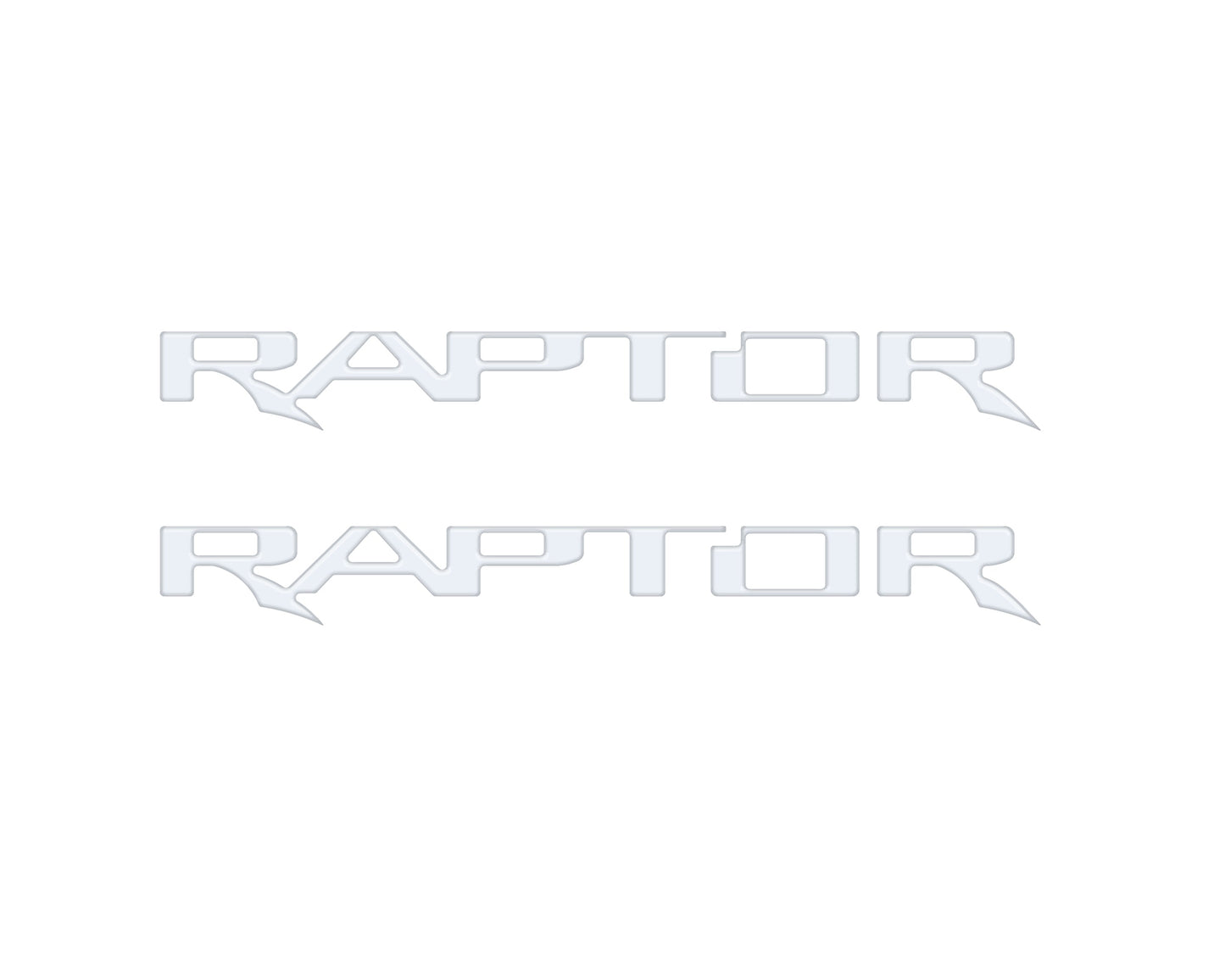 Raptor Floor Mat Emblem Inserts Fits 2022-2026 Ford Bronco Raptor