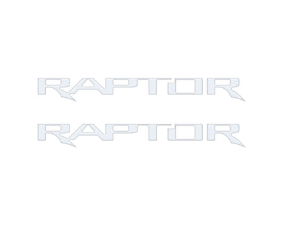 Raptor Floor Mat Emblem Inserts Fits 2022-2026 Ford Bronco Raptor