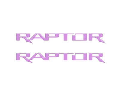 Raptor Floor Mat Emblem Inserts Fits 2022-2026 Ford Bronco Raptor