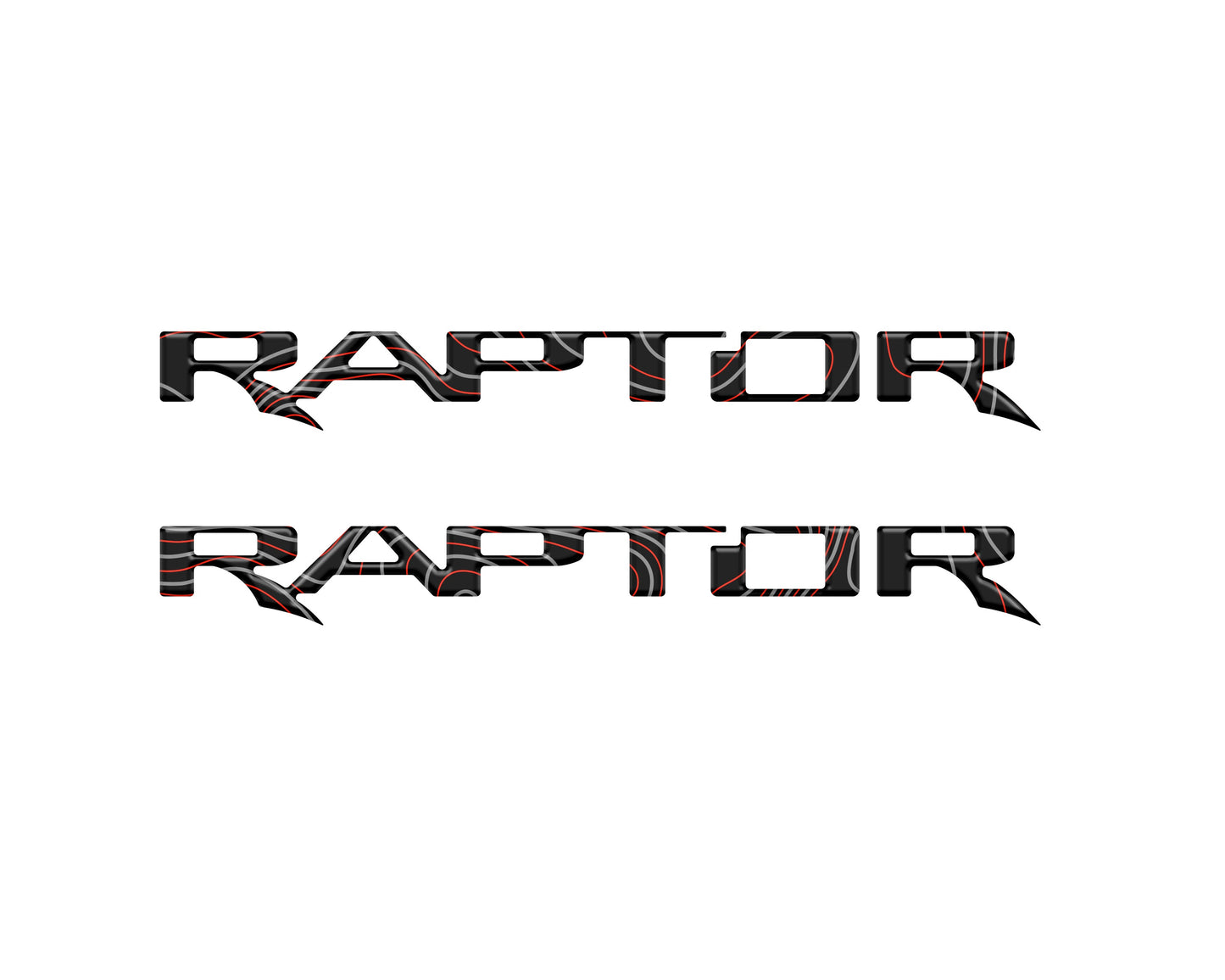 Raptor Floor Mat Emblem Inserts Fits 2022-2026 Ford Bronco Raptor